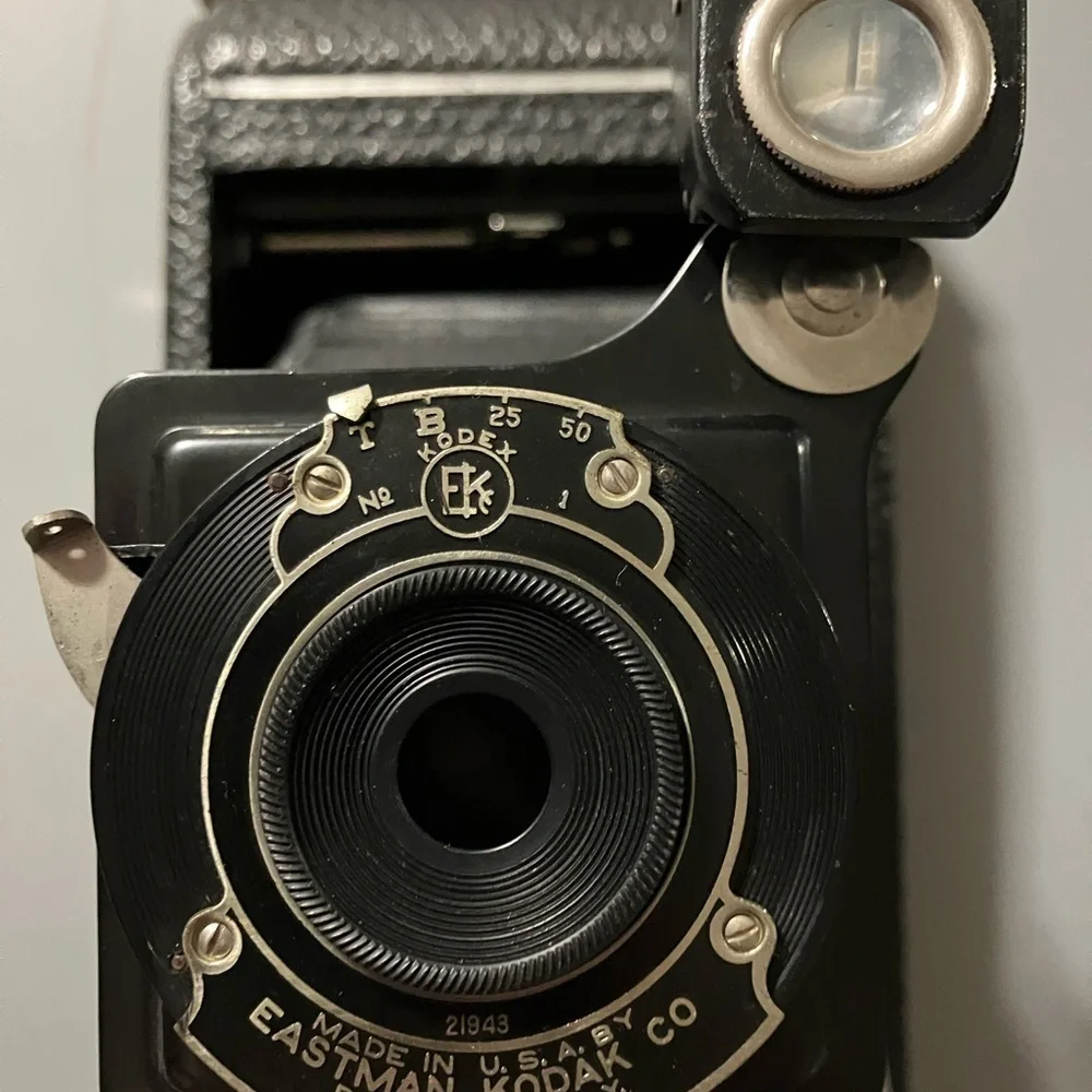 Kodak Junior No. 2c Autographic Black Classic Folding Film Camera